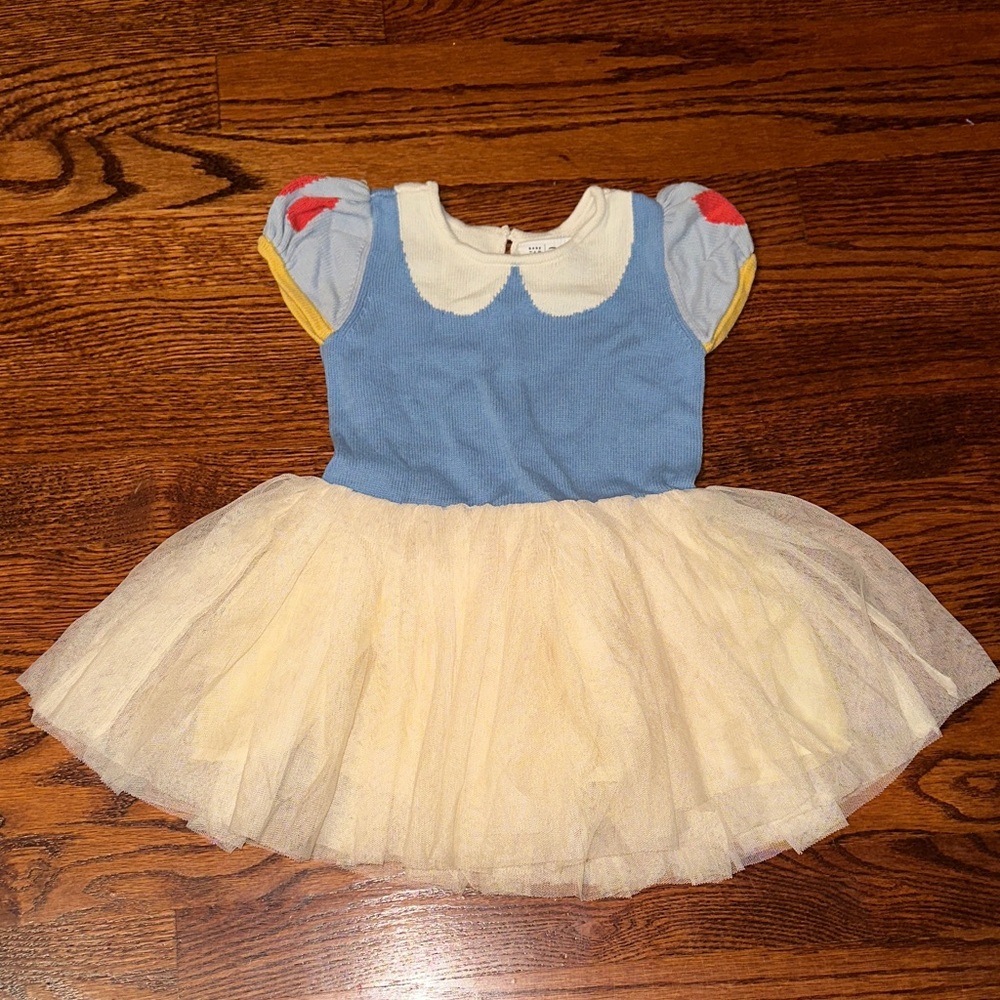 GAP Blue and Cream Tulle Dress